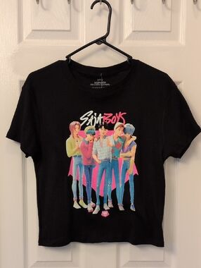 Kid's Kpop Demon Hunters T-shirt Saja Boys NWT Size XL